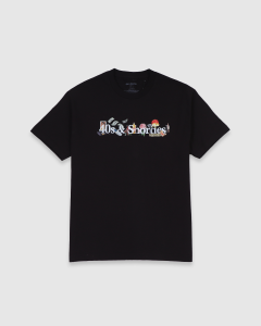 40s and Shorties Luxury Logo T-Shirt Black