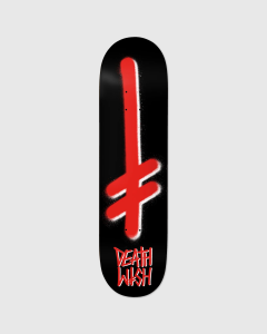 Deathwish Team OG Gang Logo Deck Black/Red