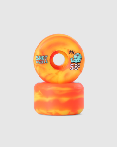 Snot Wheels Swirls 99a Wheels Yellow/Orange