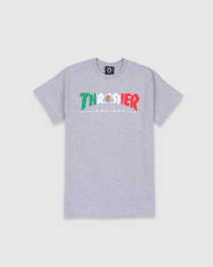Thrasher Mexico Revista T-Shirt Grey