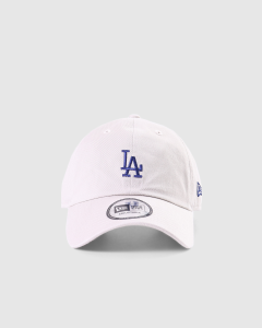 New Era Casual Classic Los Angeles Dodgers Mini Logo Strapback Stone