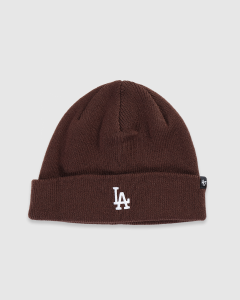 47 Brand Los Angeles Dodgers Randle Cuff Knit Beanie Brown