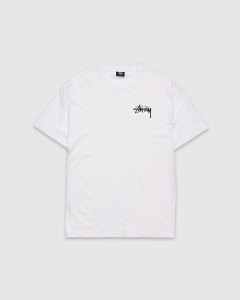 Stussy Pair Of Dice Solid T-Shirt White