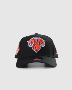 New Era 940AF New York Knicks OTC Champions Snapback Black/Orange