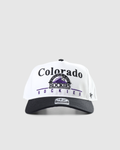 47 Brand Colorado Rockies Cooperstown Super Hitch Snapback White