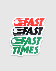 Fast Times Spin Sticker