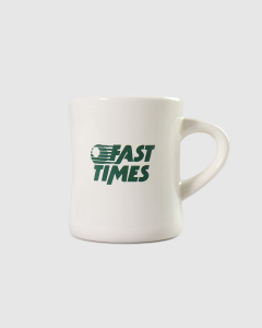 Fast Times Spin Thick Diner Mug Natural