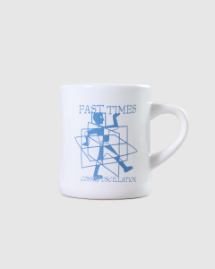 Fast Times Cosmic Thick Diner Mug White