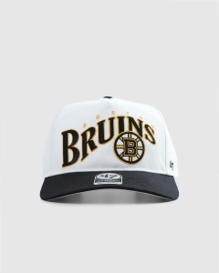 47 Brand Boston Bruins Wave Hitch Snapback White