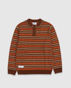 Butter Goods Windsor Knitted Sweater Brown/Tan