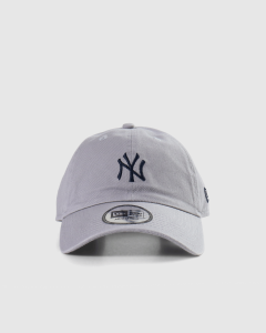 New Era Casual Classic New York Yankees Mini Logo Strapback Grey