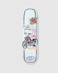 Krooked Bobby Worrest Awesome Cycle Deck White