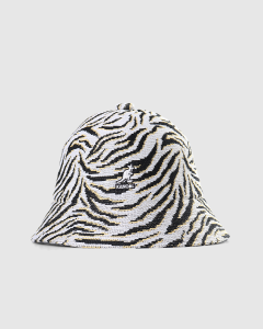 Kangol Carnival Casual Bucket White Zebra