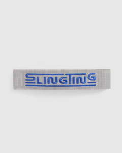 Slingting Embroidered Skateboard Sling Grey/Blue