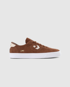 Converse Louie Lopez Pro Low Shaggy Suede Chestnut Brown/Natural Ivory/White