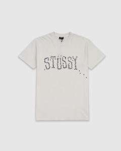 Stussy Ants T-Shirt Pigment Washed White