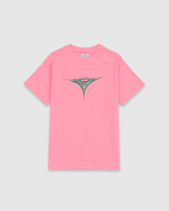 Hoddle Turbo Dolphin Logo T-Shirt Pink