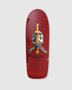 Powell Peralta Ray Rodriguez Skull and Sword OG Deck Maroon