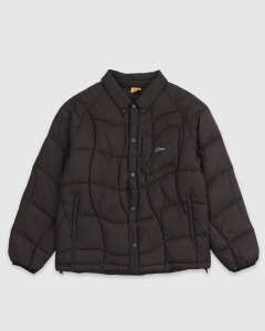 Dime Midweight Wave Puffer Jacket Espresso