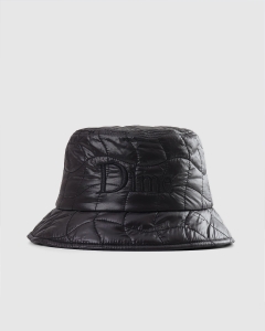 Dime Quilted Outline Bucket Black