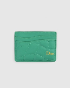 Dime Quilted Cardholder Grass