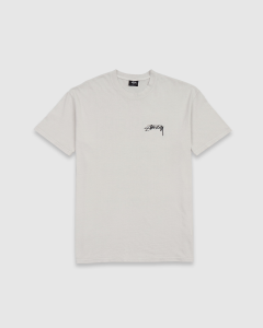 Stussy 100pc Pigment T-Shirt Washed White
