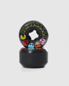 Santa Cruz Slime Balls Pac-Man Vomit Mini 97A Wheels Black