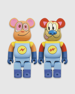 Medicom Toy Be@rbrick Ren And Stimpy Space Madness Collectible Set