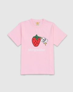 Stingwater V Speshal Organic Strawberry T-Shirt Pink