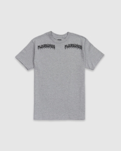 Pleasures Now Ripped T-Shirt Heather Grey