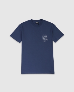 Stussy Fire Dice T-Shirt Navy