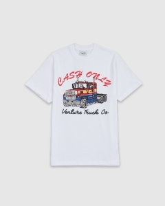 Cash Only x Venture Truck T-Shirt White
