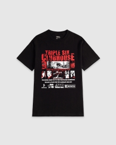 Triple 6 Clubhouse Plot T-Shirt Black