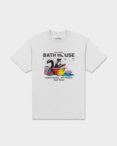 Come Sundown Bath House T-Shirt White