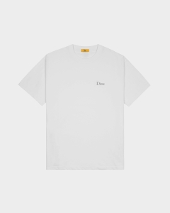 Dime Classic Small Logo T-Shirt White/White