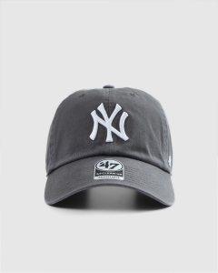 47 Brand New York Yankees Clean Up Strapback Charcoal