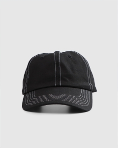 Butter Goods Washed Ripstop 6 Panel Black
