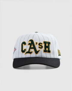 Cash Only Ballpark Snapback White/Black