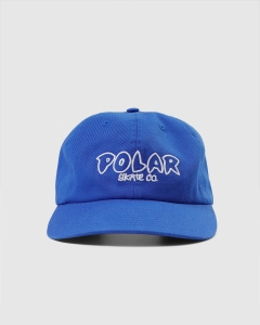 Polar Michael Outline Logo Snapback Egyptian Blue