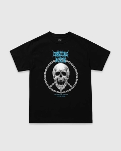 Crawling Death Peace Skull T-Shirt Black
