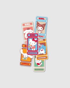 Girl x Hello Kitty Team Kitty Sticker Pack