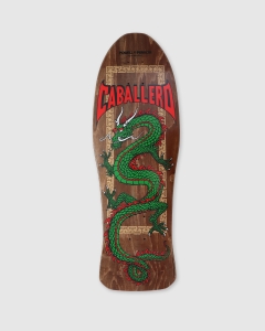 Powell Peralta Caballero Chinese Dragon Deck Brown Stain