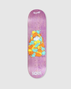 Welcome Nora Vasconcellos Purr Pile Deck Purple Stain
