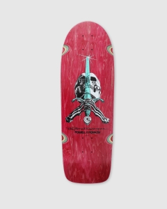 Powell Peralta Rodriguez Skull and Sword OG Deck Red