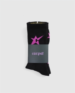 Carpet C-Star Socks Black/Purple