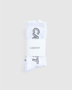Carpet Misprint 3M Socks White