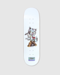 Cash Only Cat Deck White