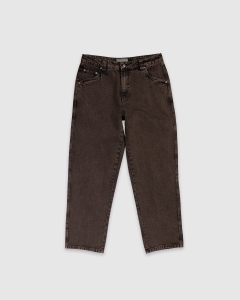 Dime Classic Relaxed Denim Pants Faded Brown