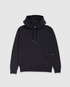 Pop Trading Logo Hooded Sweat Anthracite