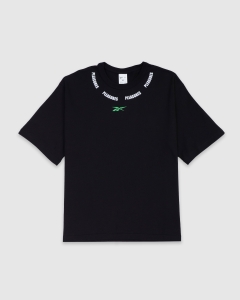 Reebok x Pleasures T-Shirt Black
